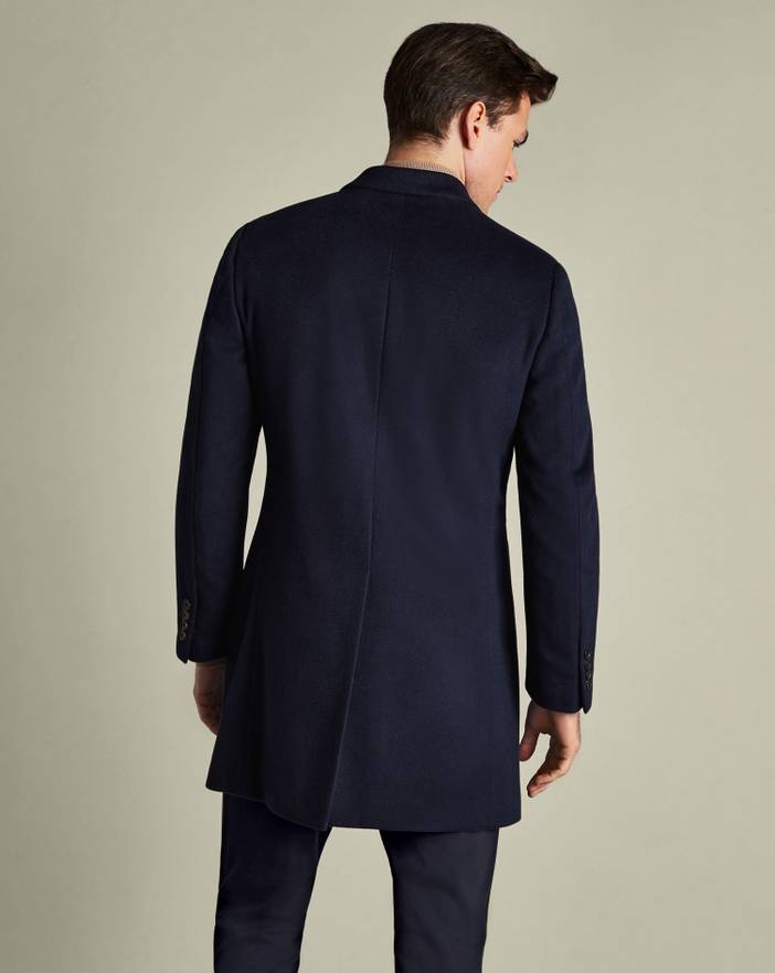 Men's Charles Tyrwhitt Overna coat | Charles Tyrwhitt