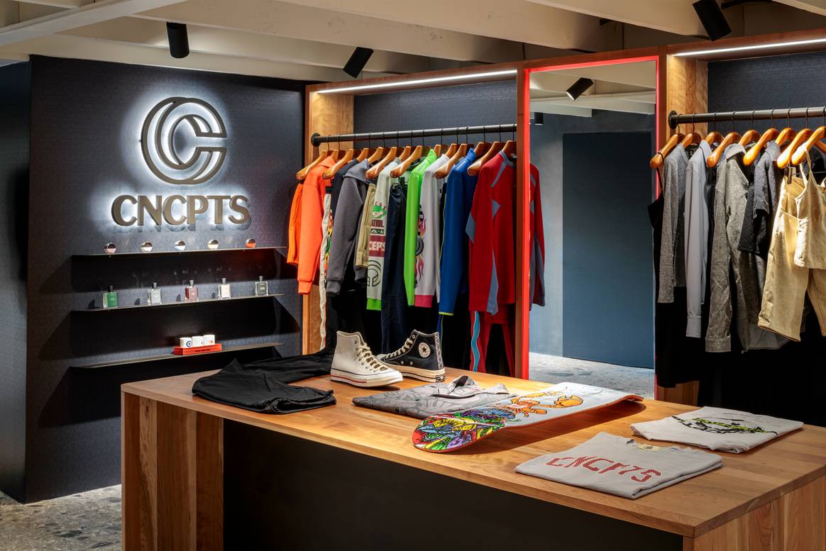 CNCPTS Miami Design District store interior