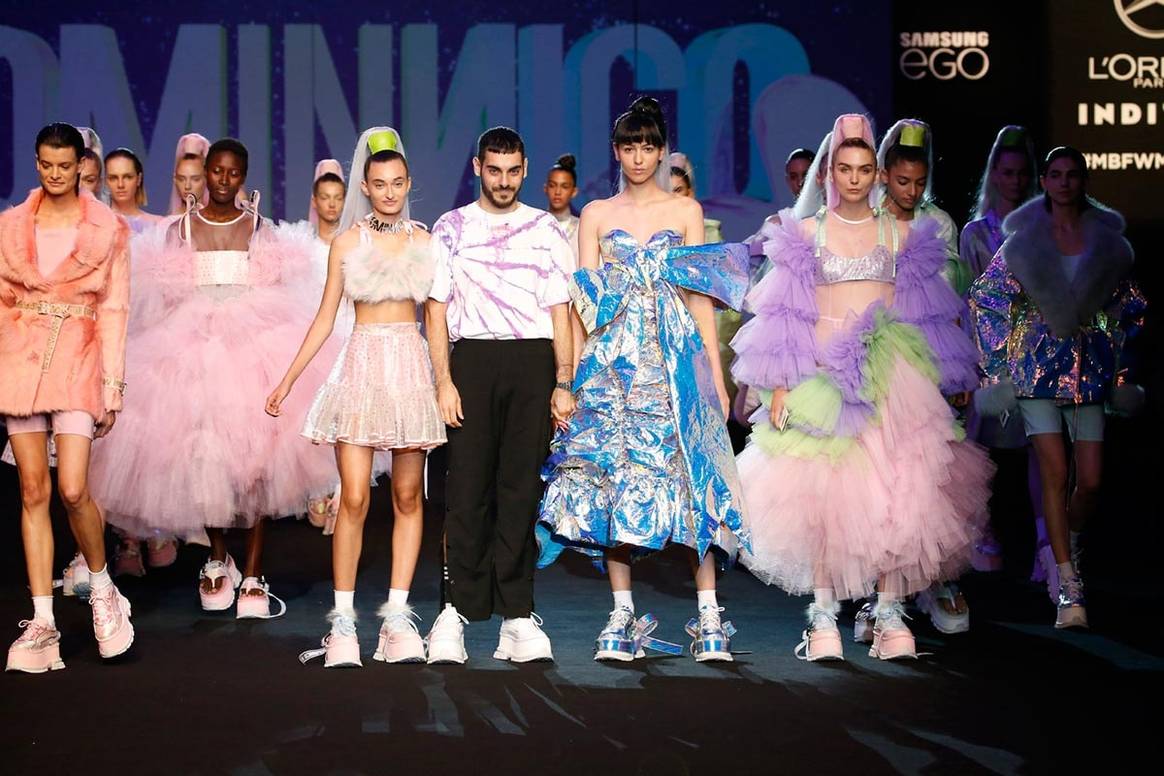 Domingo Rodríguez, ganador del Mercedes-Benz Fashion Talent