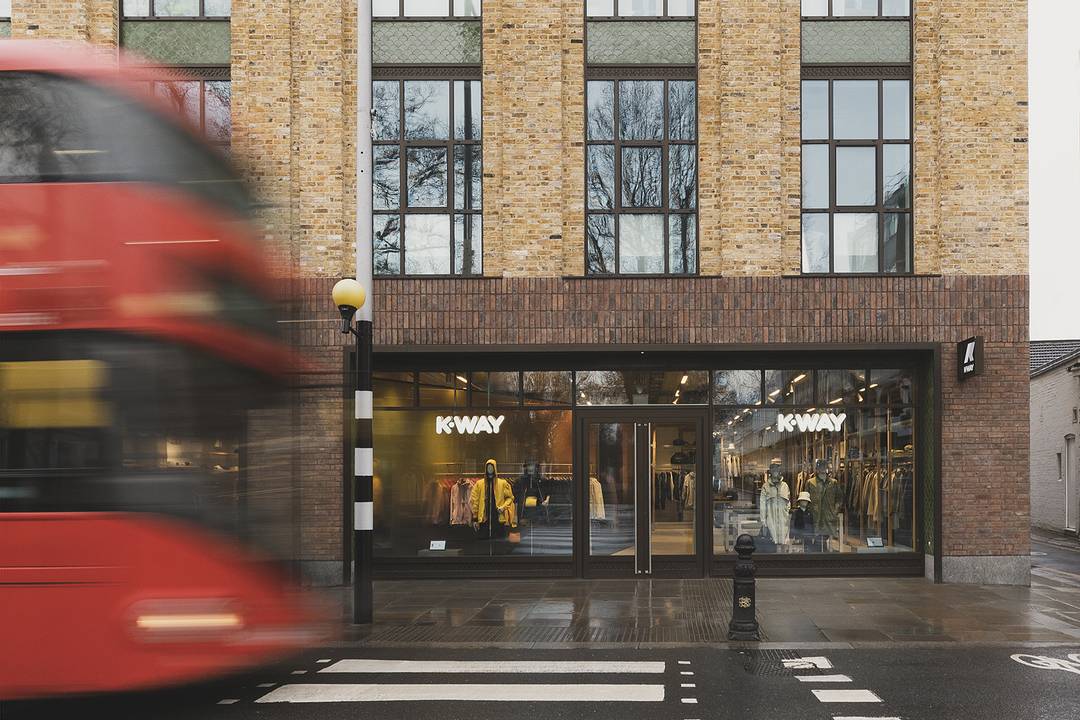 Lo store K-Way di Londra