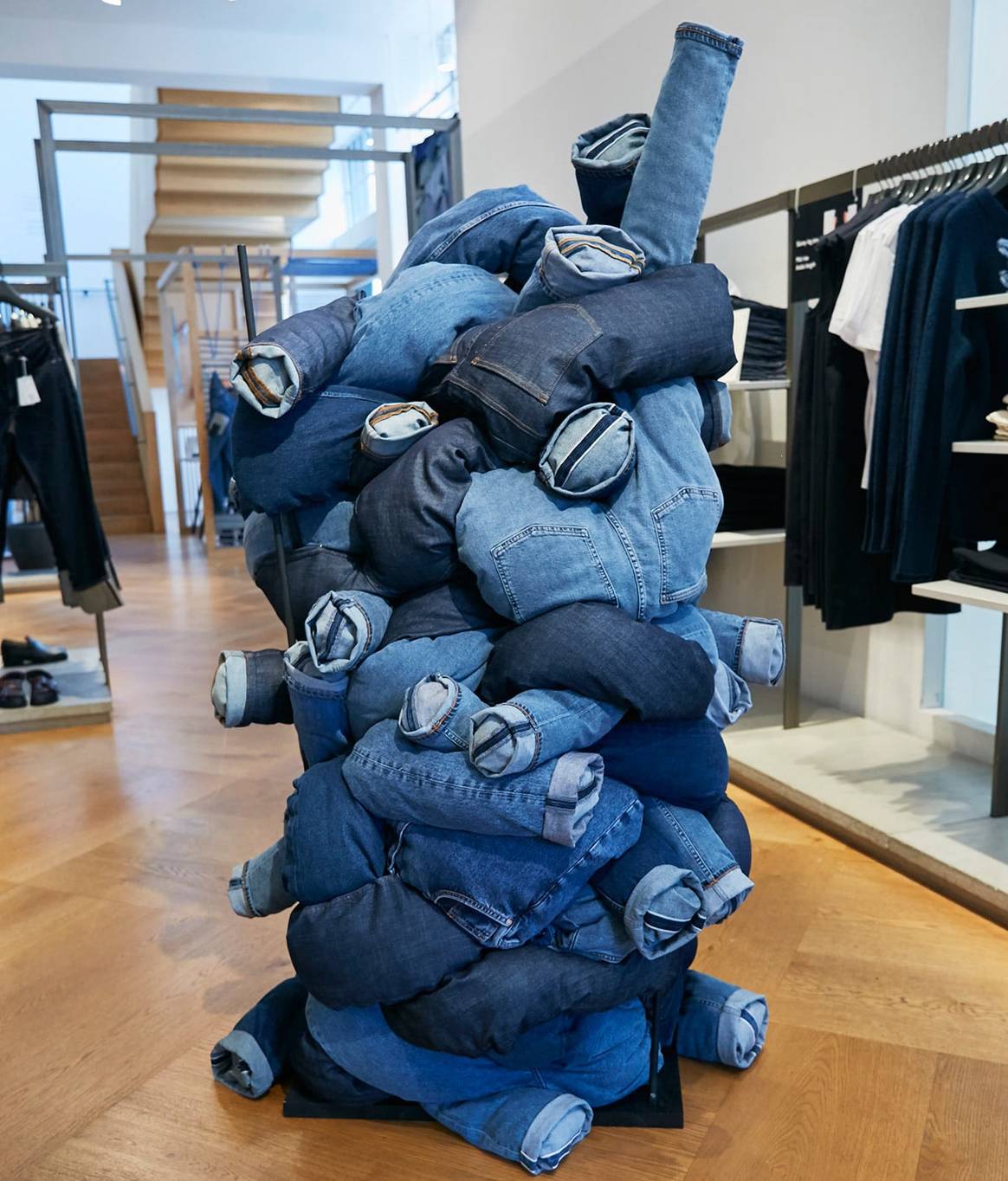 Cos celebrates 150 years of denim on Regent Street