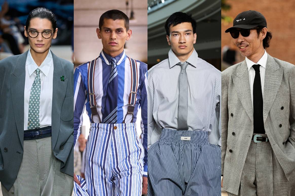 V.l.n.r.: Giorgio Armani, Vivienne Westwood,GmbH und Streetstyle in Florenz