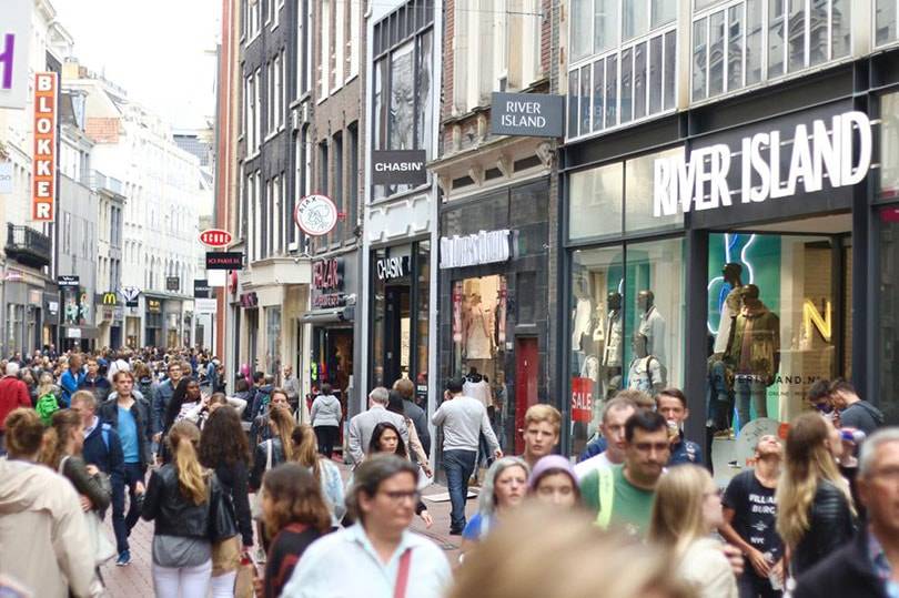 Aantal internationale ketens in winkelstraat neemt fors toe