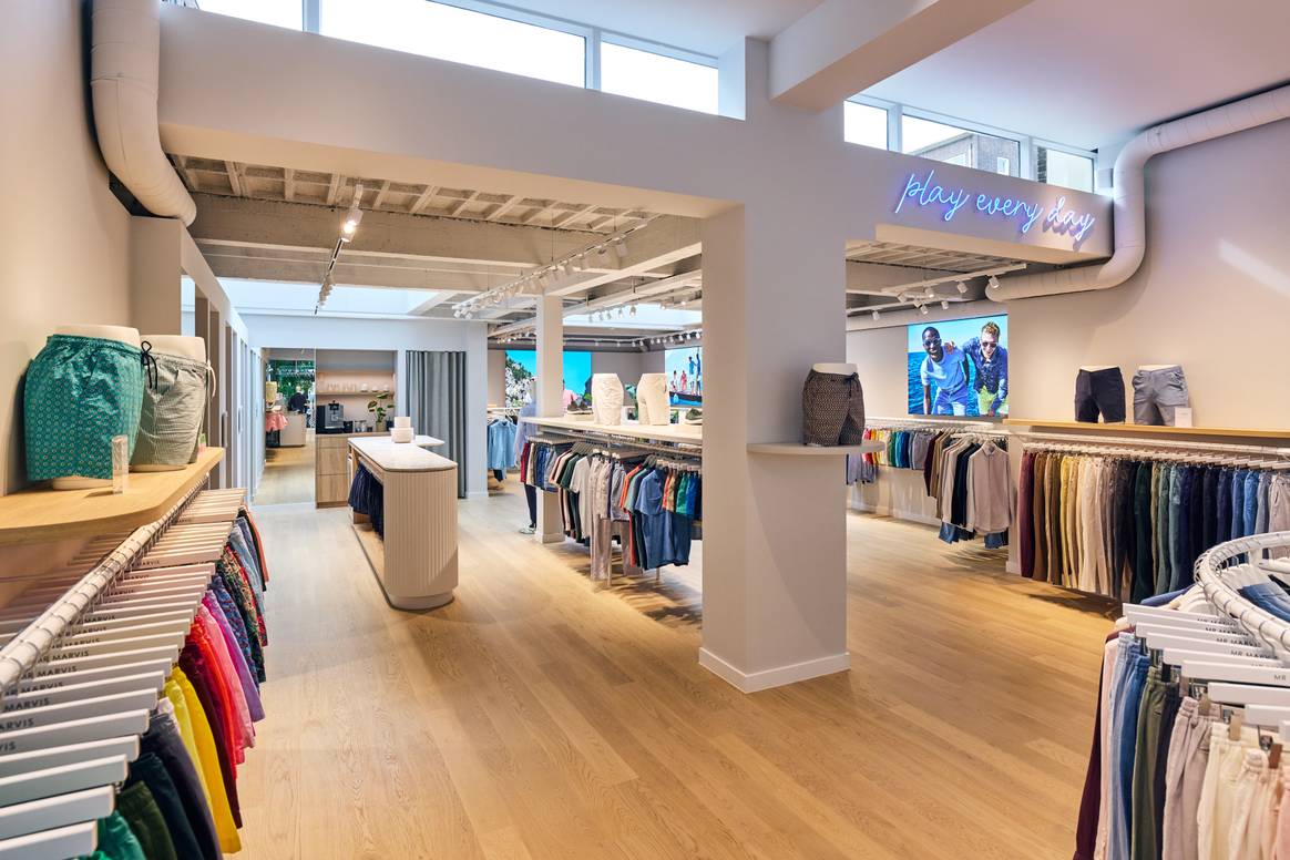 De winkel van Mr. Marvis in De Meent, Rotterdam.