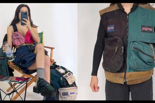 Upcycling designer Nicole McLaughlin creates a collection with JanSport 