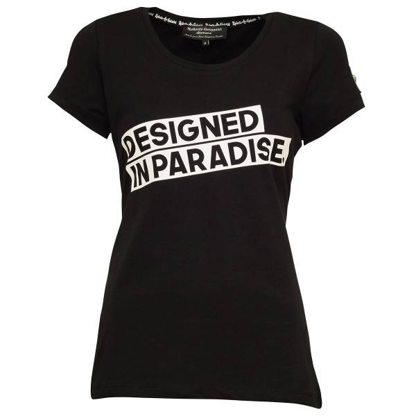 Damen T-Shirt Designed in paradise | Roberto Geissini