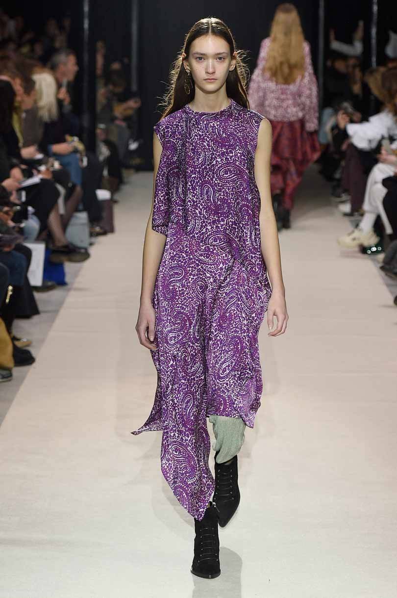 Gespot op de catwalk: Pantone x Prince paars