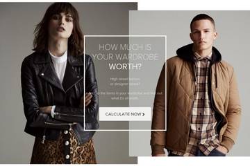 River Island launches wardrobe calculator