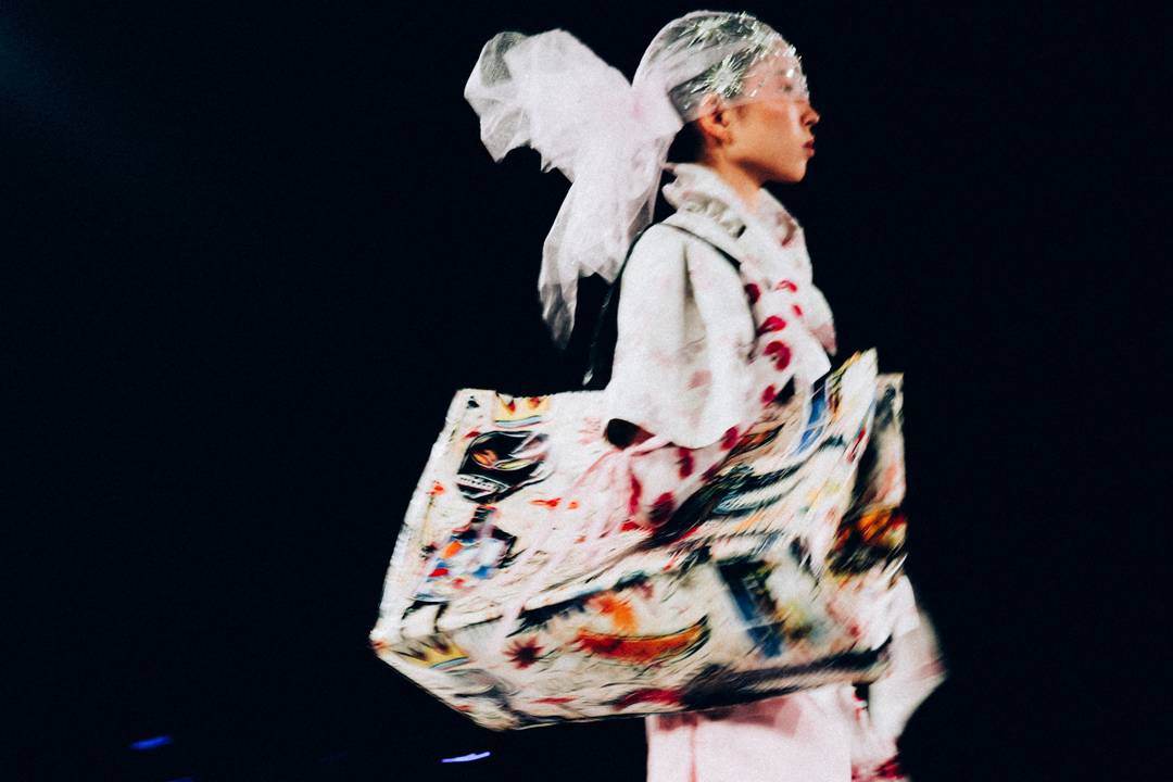 Zhsaken en Visa Fashion Week Almaty.