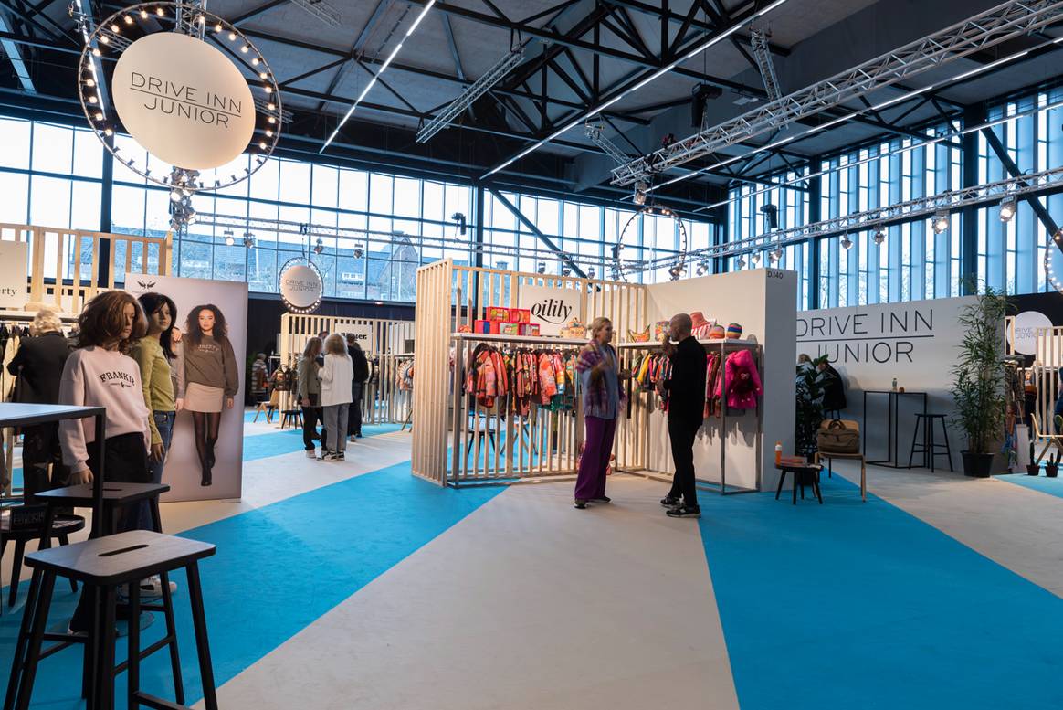 Een nieuwe samenwerking voor Modefabriek en de herintroductie van kindermode: Drive Inn Junior. Beeld door Aygin Kolaei voor FashionUnited.