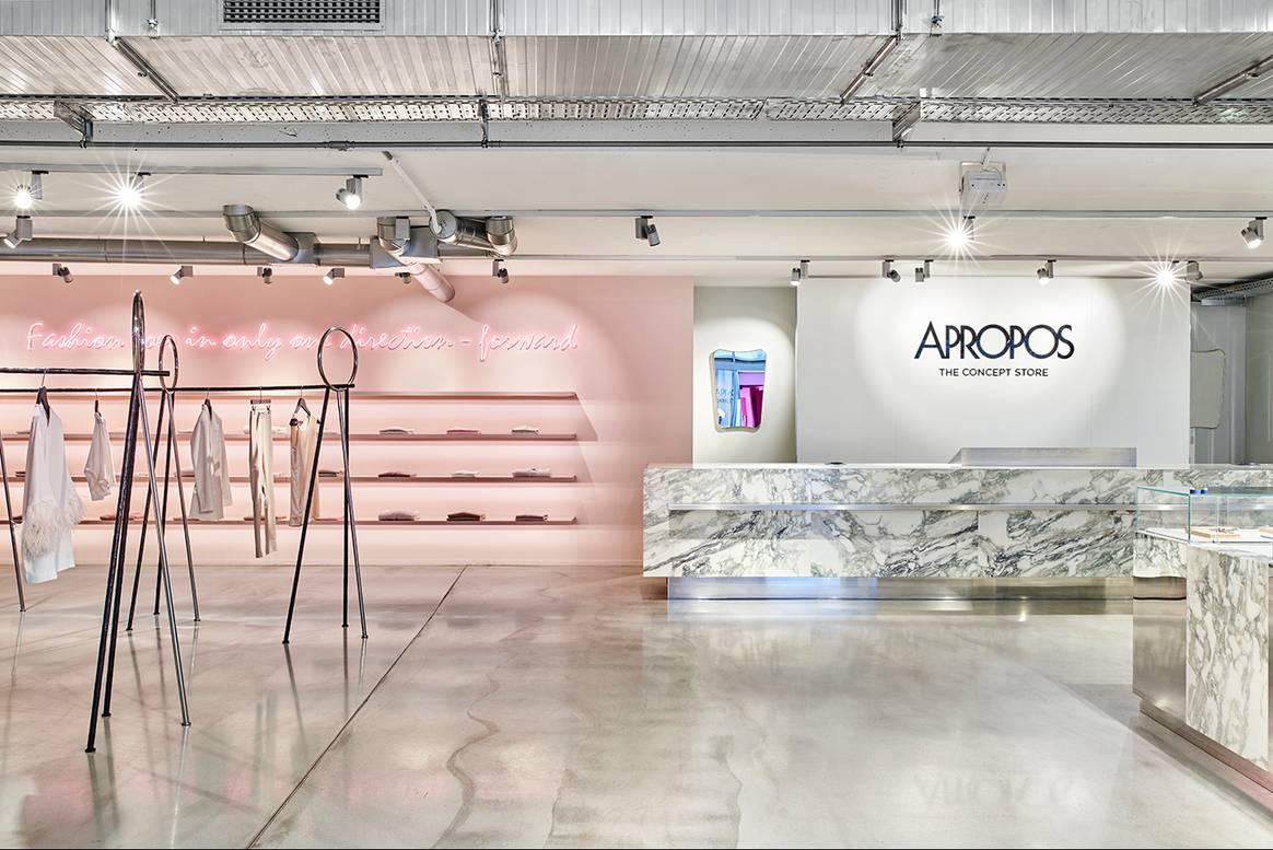 Apropos erweitert Kölner Flagship um Schuhgeschäft