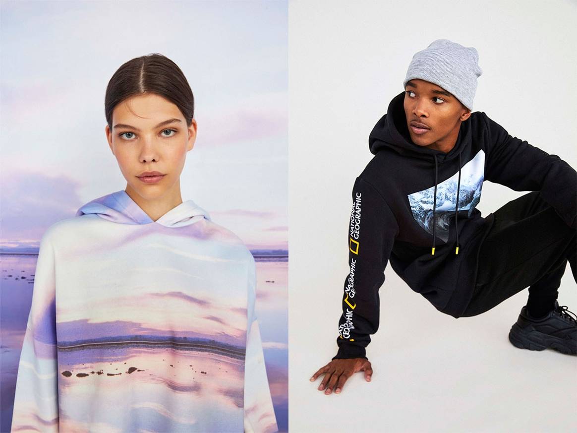 National Geographic y Bershka lanzan una colección de prendas sostenibles