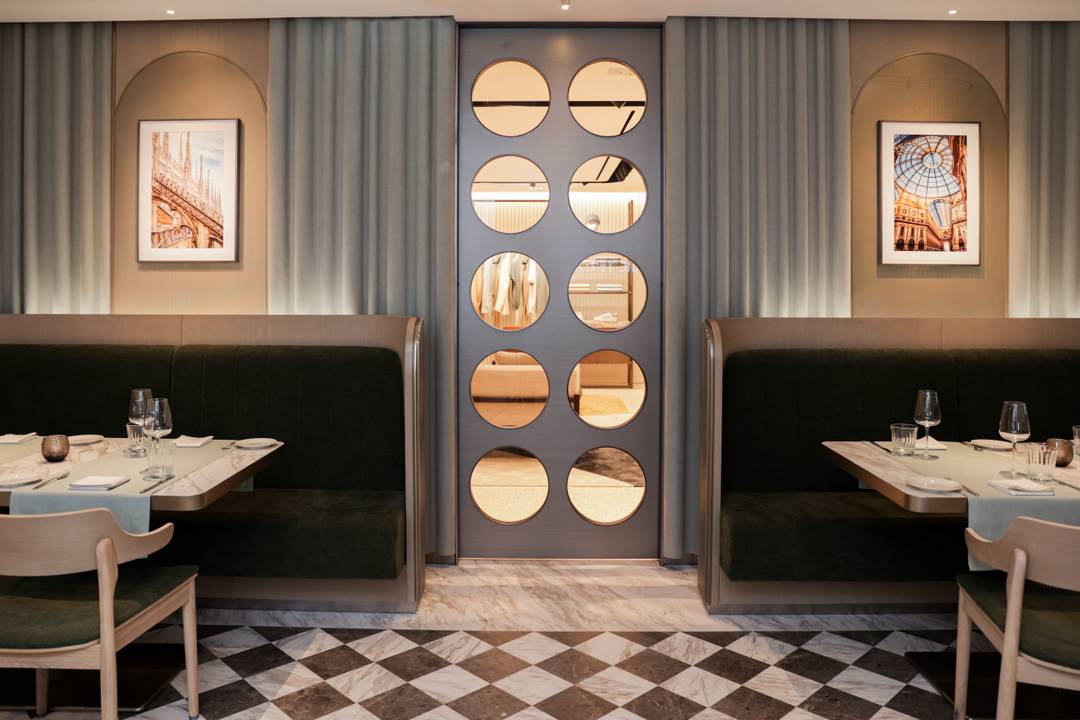Inside the Locanda Canali in Hong Kong