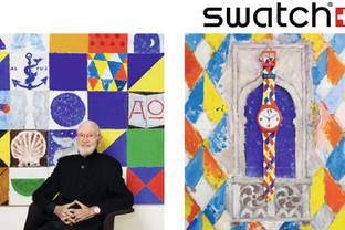 Liefdesgroeten uit en aan Venetië: Swatch lanceert samenwerking met Joe Tilson