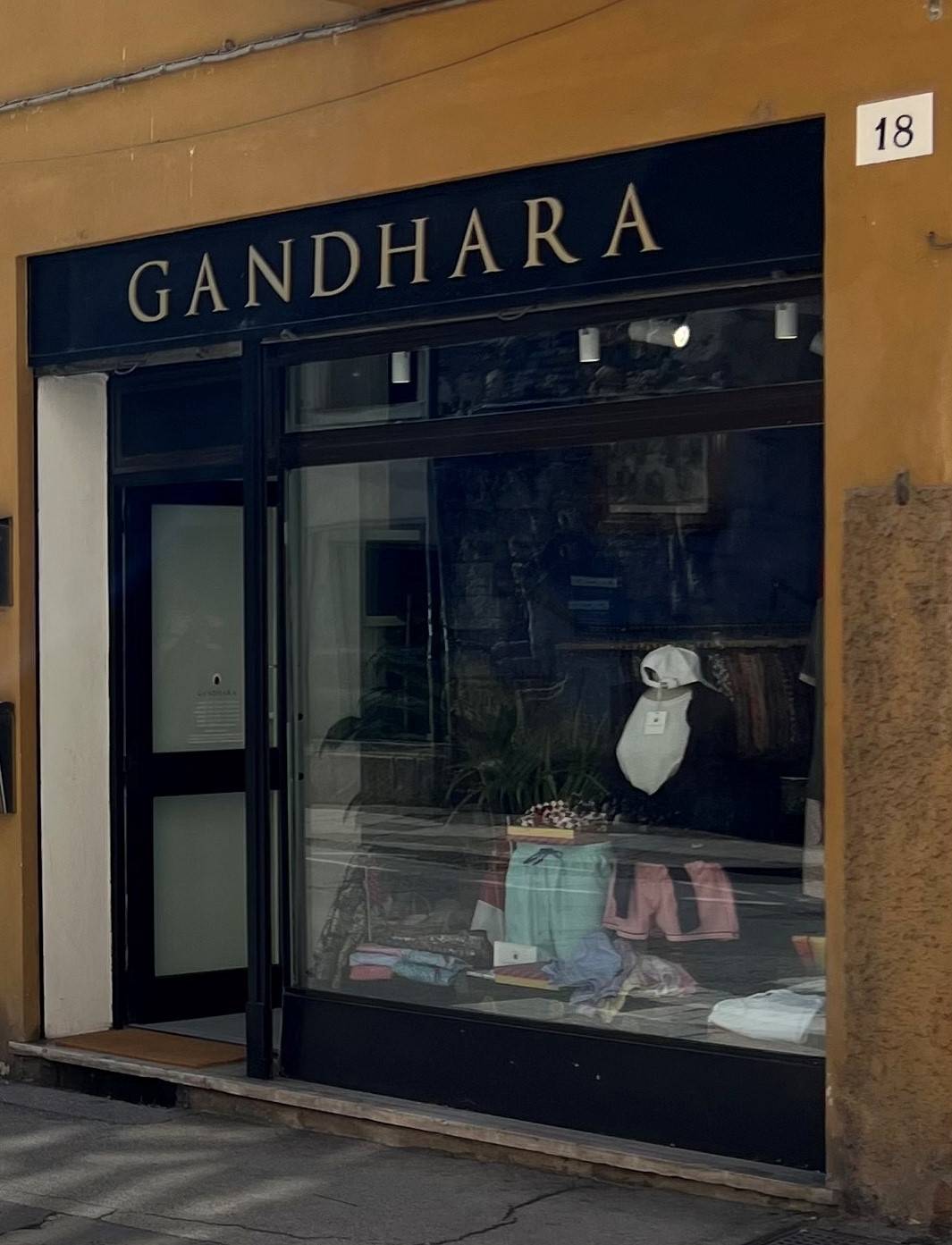 Il negozio Gandhara a Vicenza