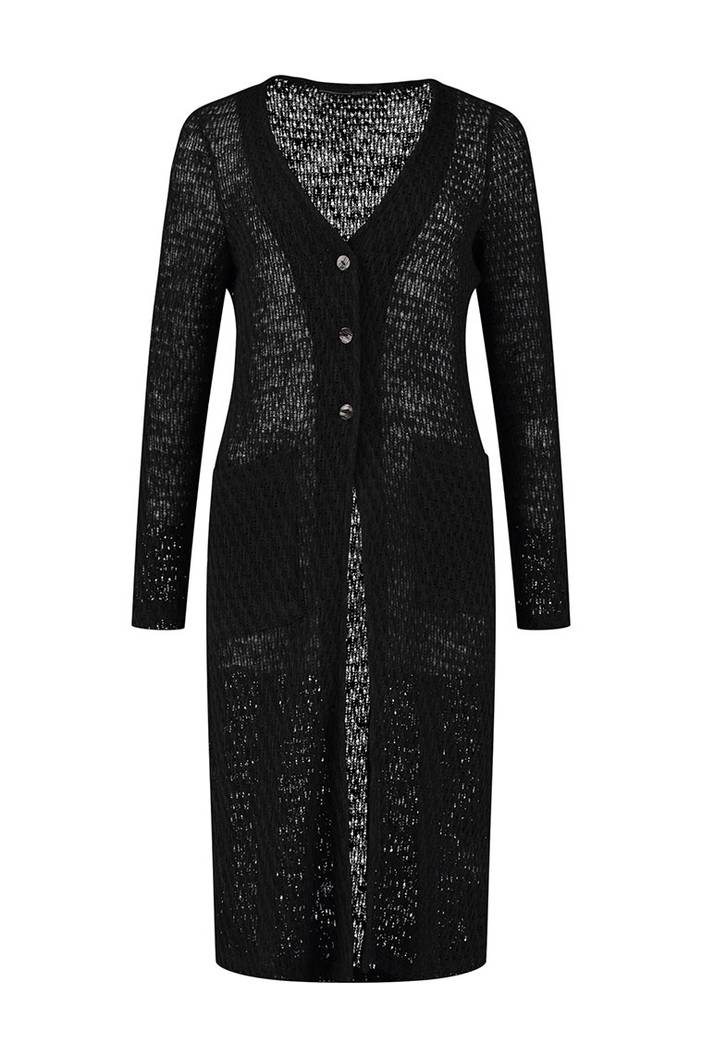 BLACK NALA CARDIGAN | Elsewhere