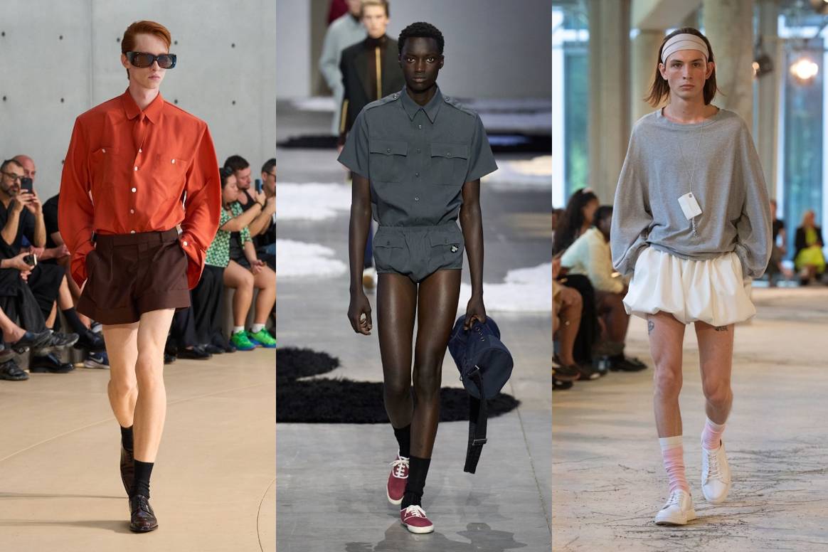V.l.n.r.: Saint Laurent, Prada und Marke