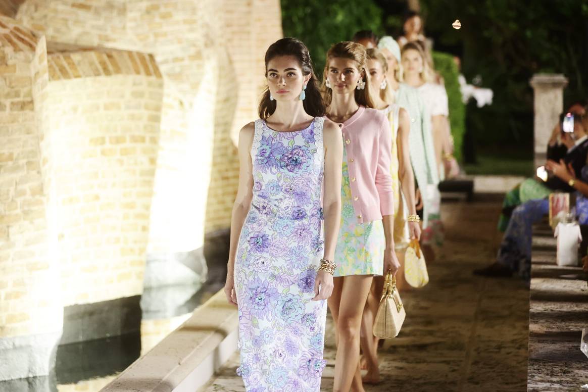 Lilly Pulitzer runway show for SS25