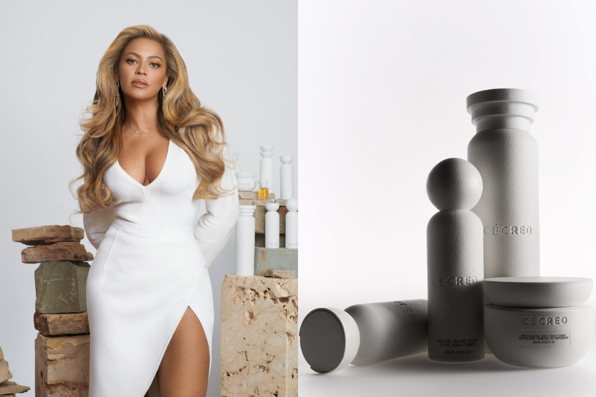 Cécred haircare brand from Beyoncé