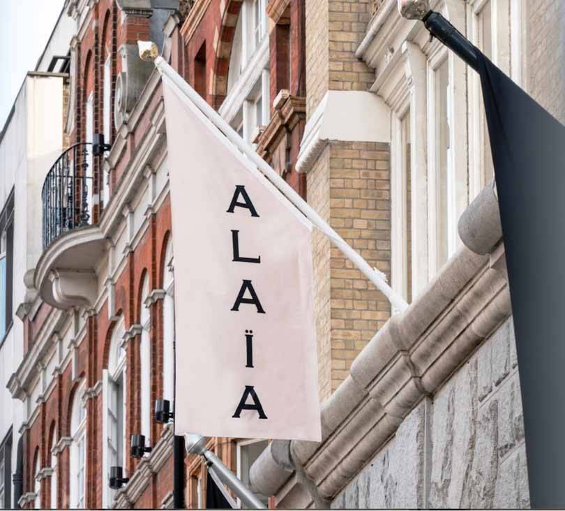 Dentro de la primera tienda en Londres de Maison Alaïa