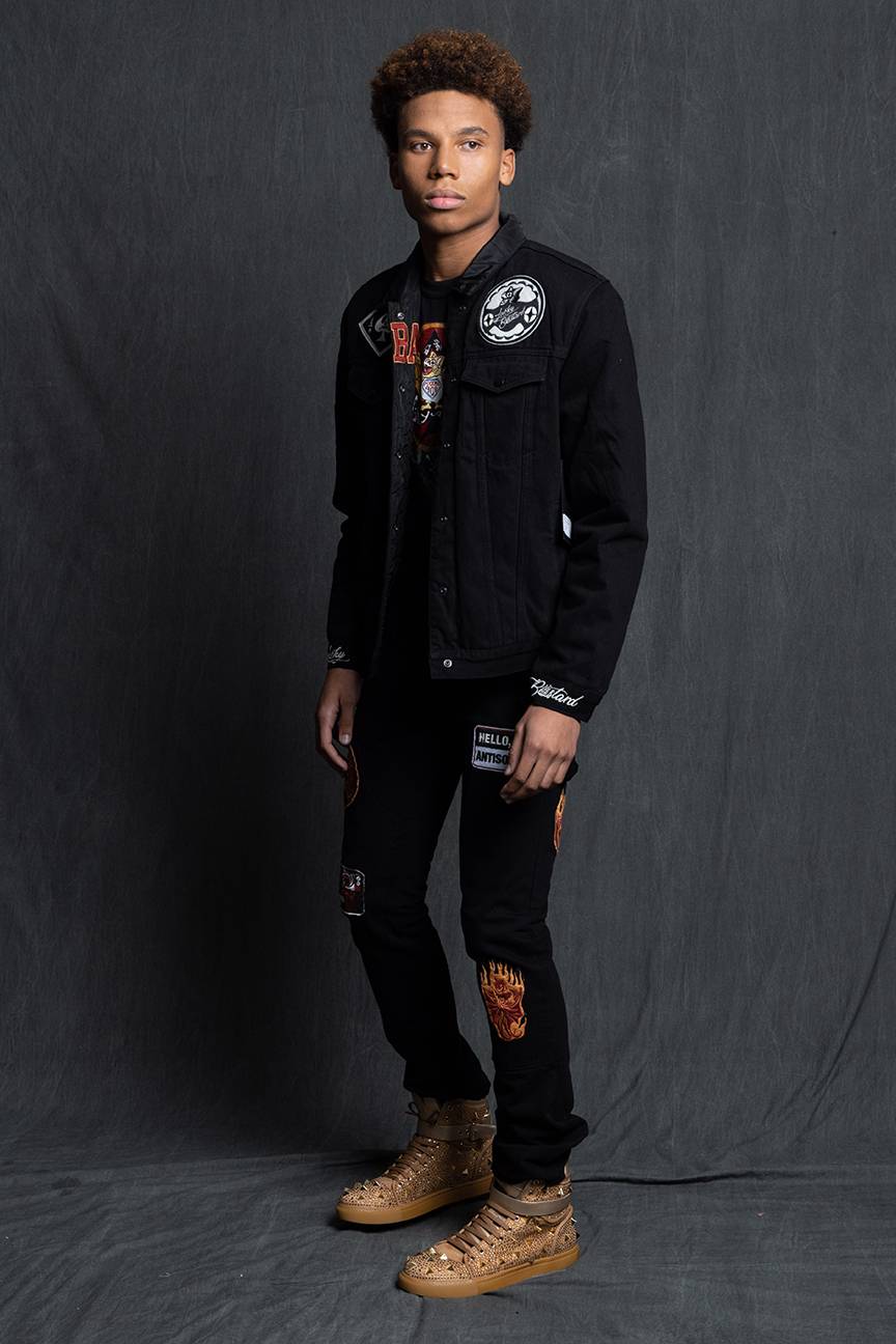 Saiyan Marley modeling for Cult of Individuality Photo Eva Mueller
