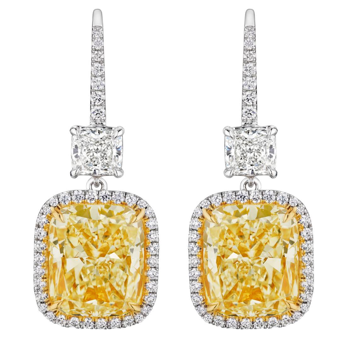 Leviev diamond earrings