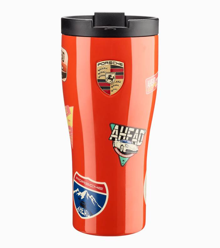 Thermobecher AHEAD - orange/multicoloured - 460 ml | Porsche Design