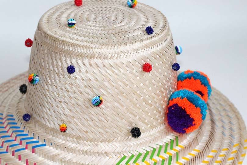 Margarita Diaz del Castillo trae sus sombreros Wayúu a España