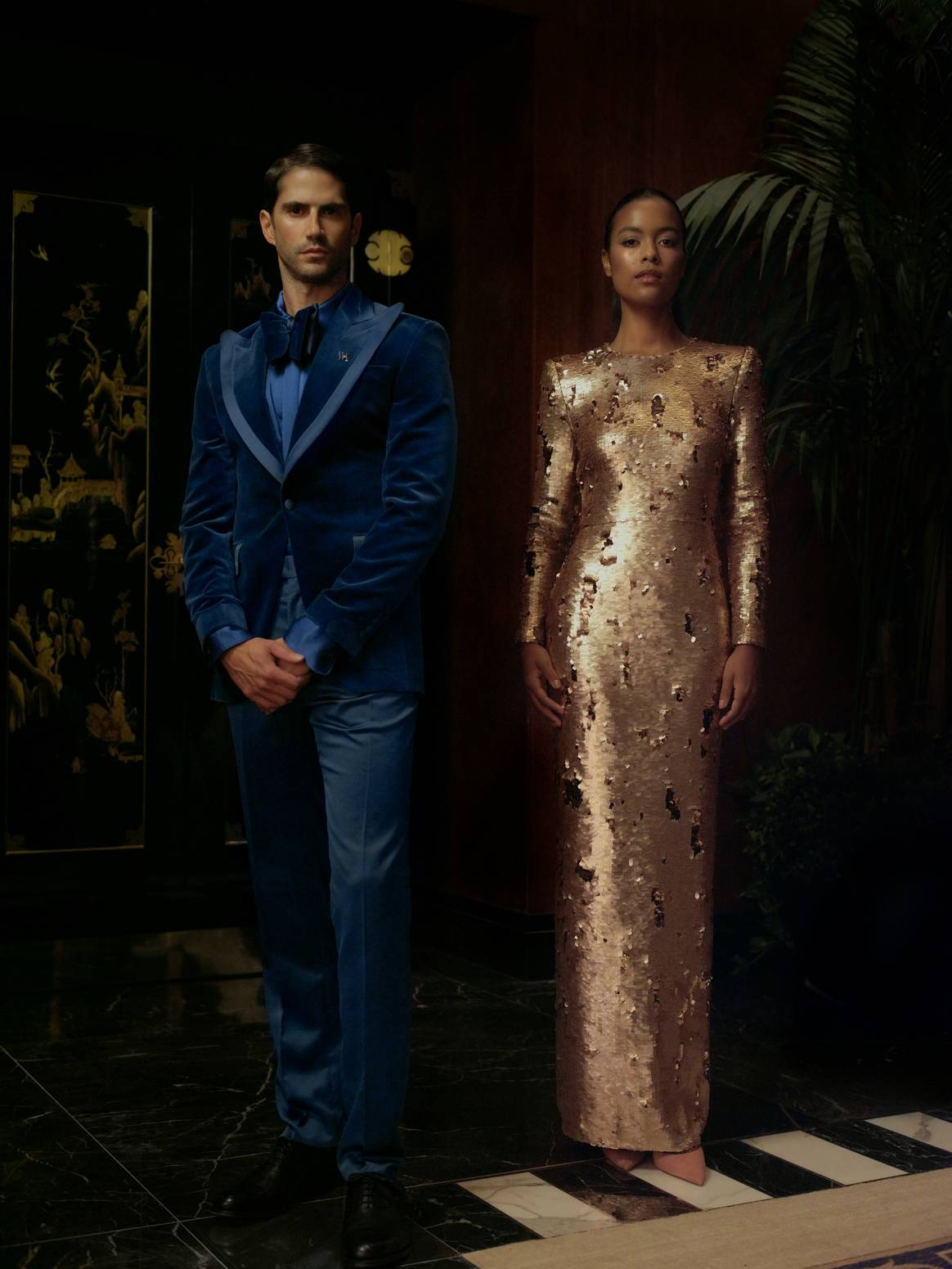 Waldorf Astoria New York Peacock Alley server uniforms by NO Uniforms