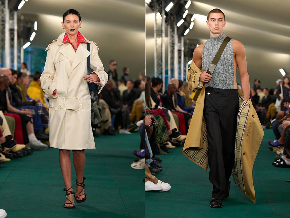 Burberry SS24, London fashion week