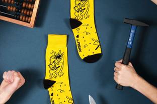 St.Friday Socks и Megogo Audio выпустили "достоевские носки" к 200-летию классика