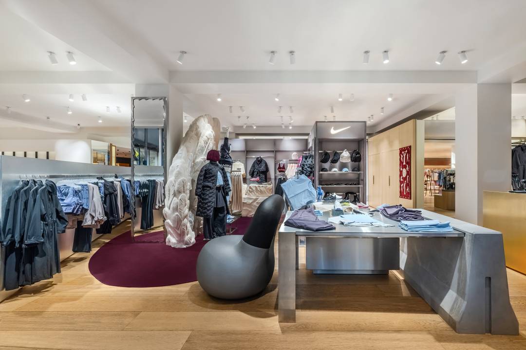 Nike à Selfridges.