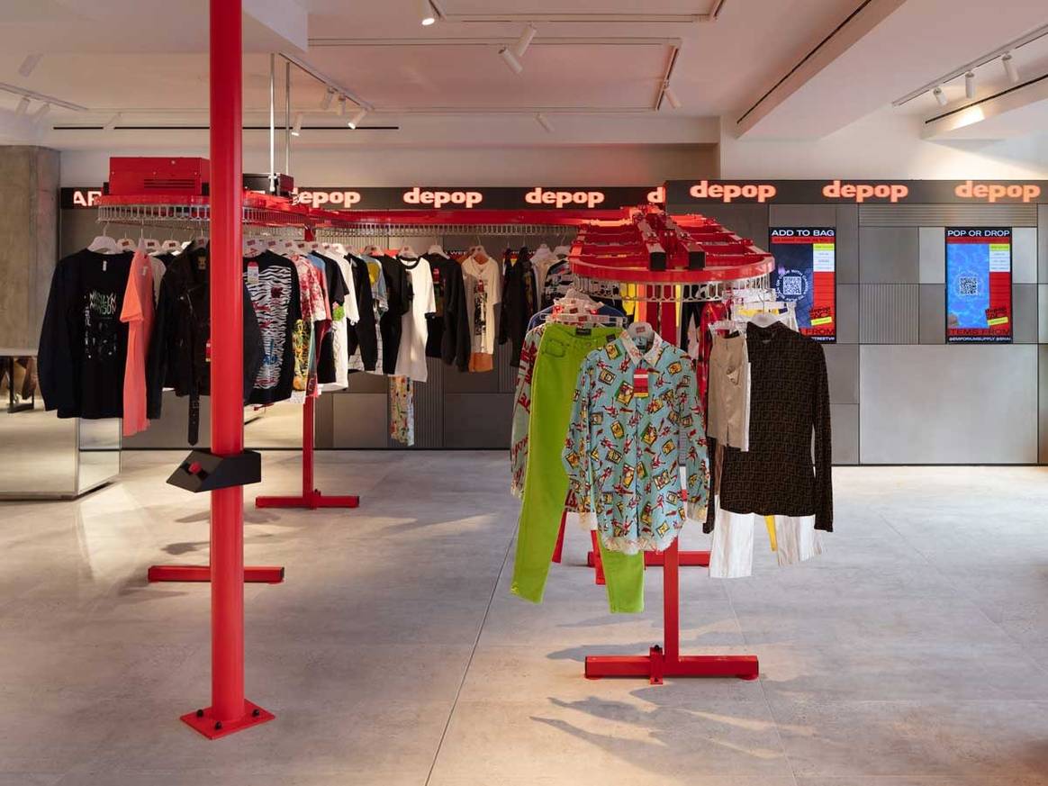 Depop opens pop-up store in Selfridges