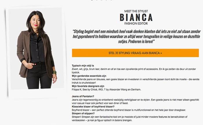 Perfectly Basics start met online stylingadvies