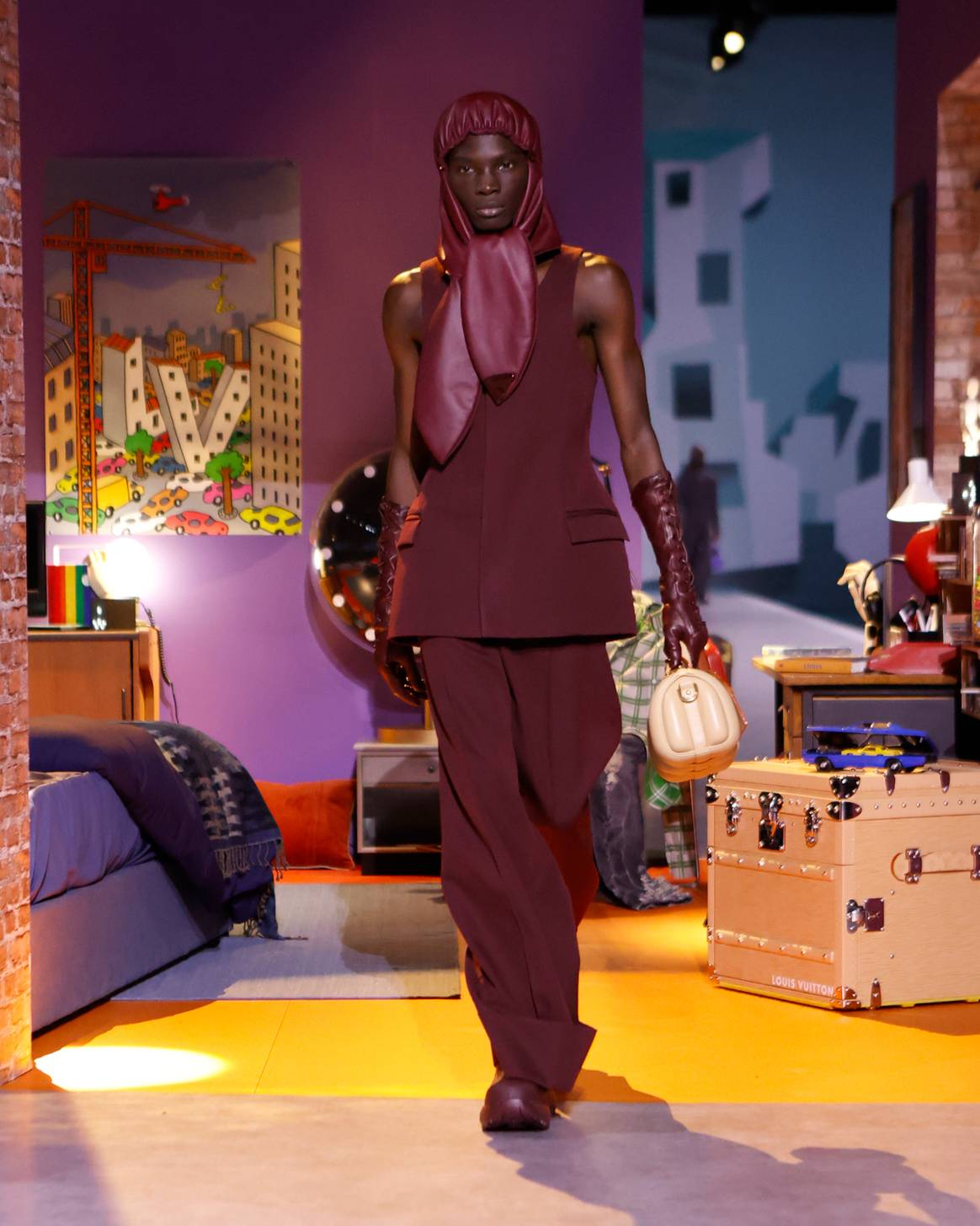 Louis Vuitton FW23. Beeld via Louis Vuitton