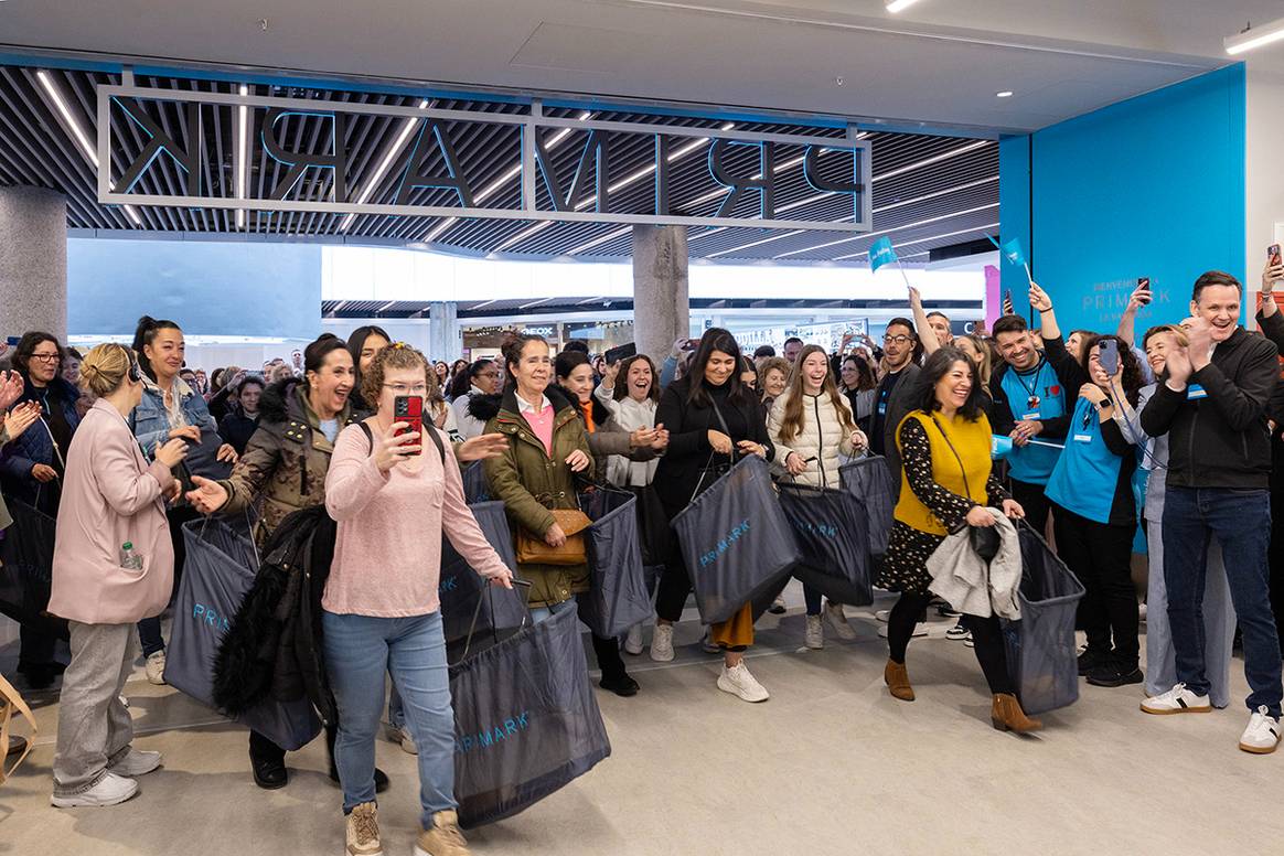 Opening of Primark's shop in Madrid.