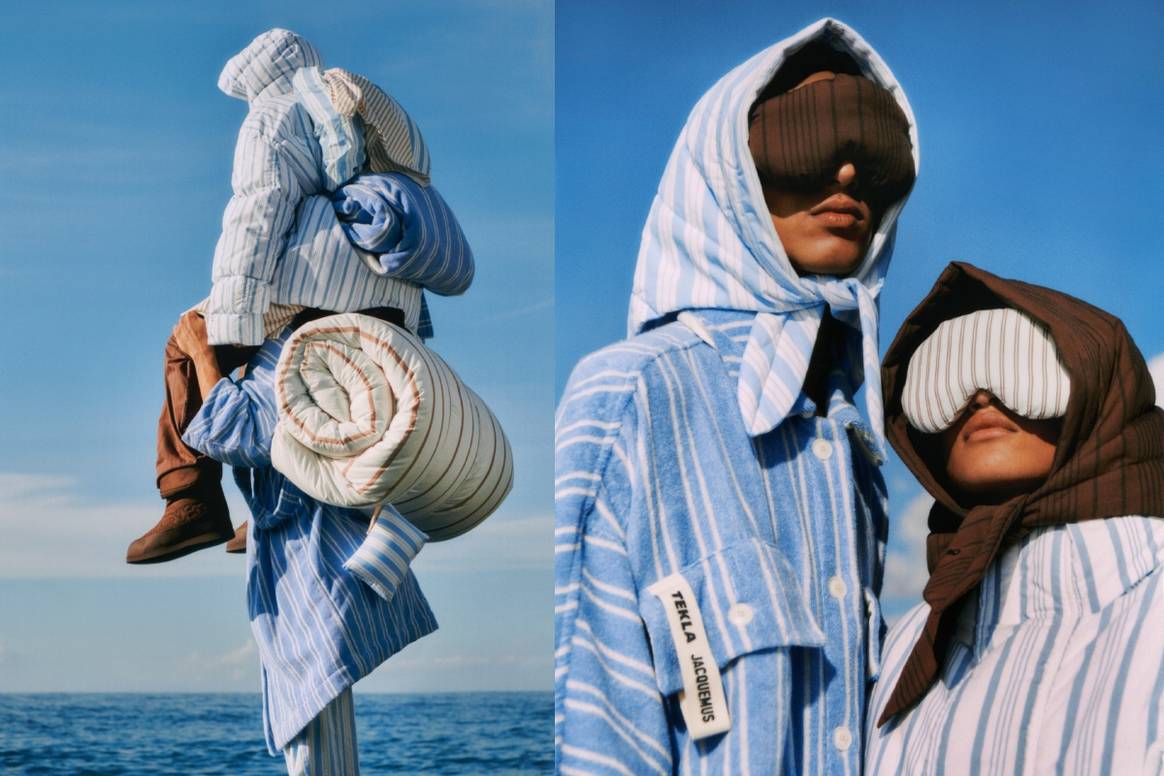 Tekla x Jacquemus. Foto: Philip Messmann für Tekla und Jacquemus
