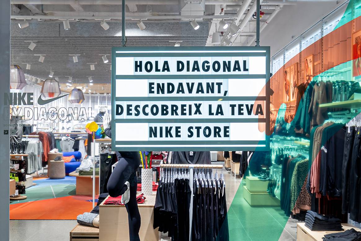 Destino comercio Alianza Nike crece en Barcelona con su primera “Live Store” en España