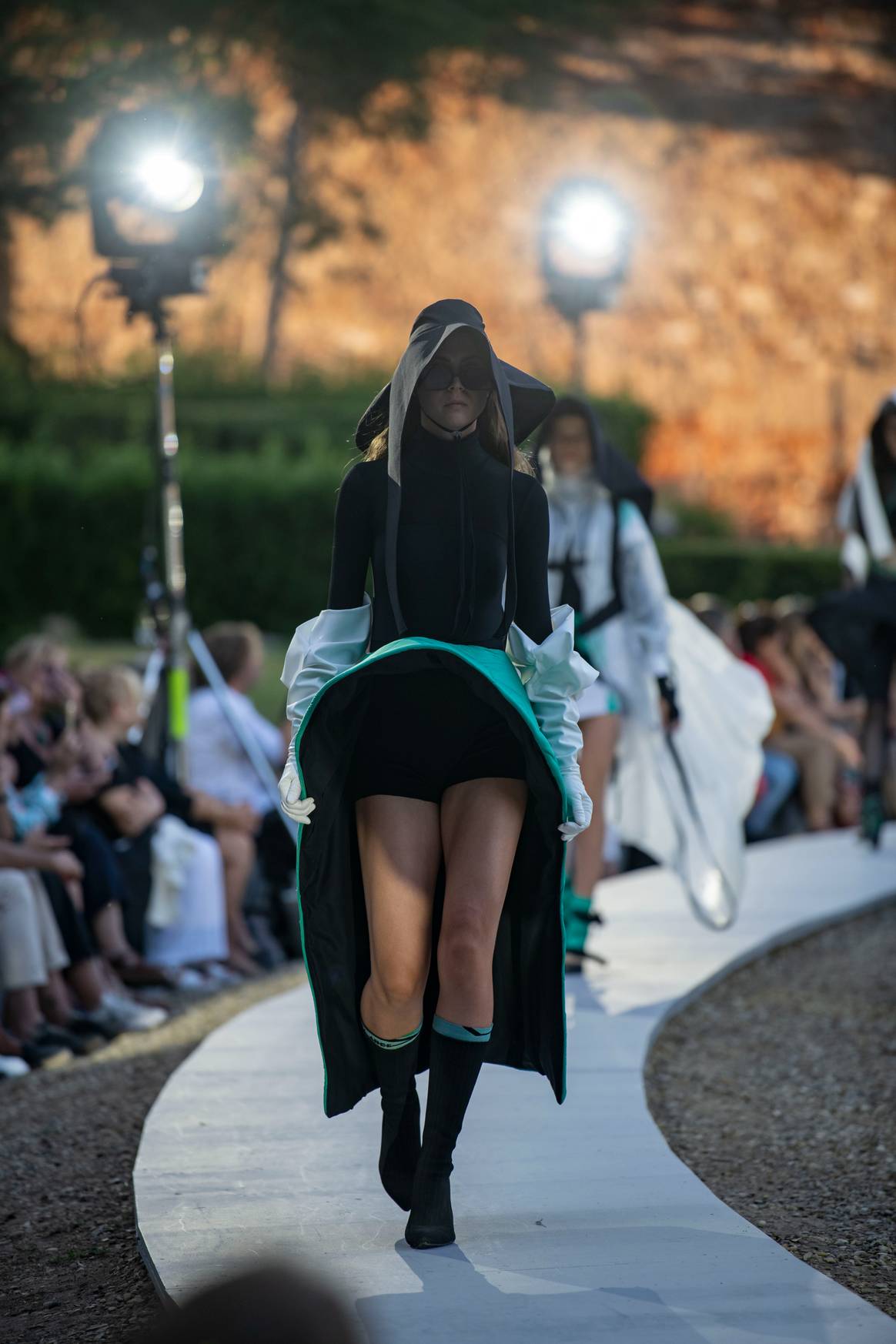 Diseño de Isabel Arce durante Pitti Uomo