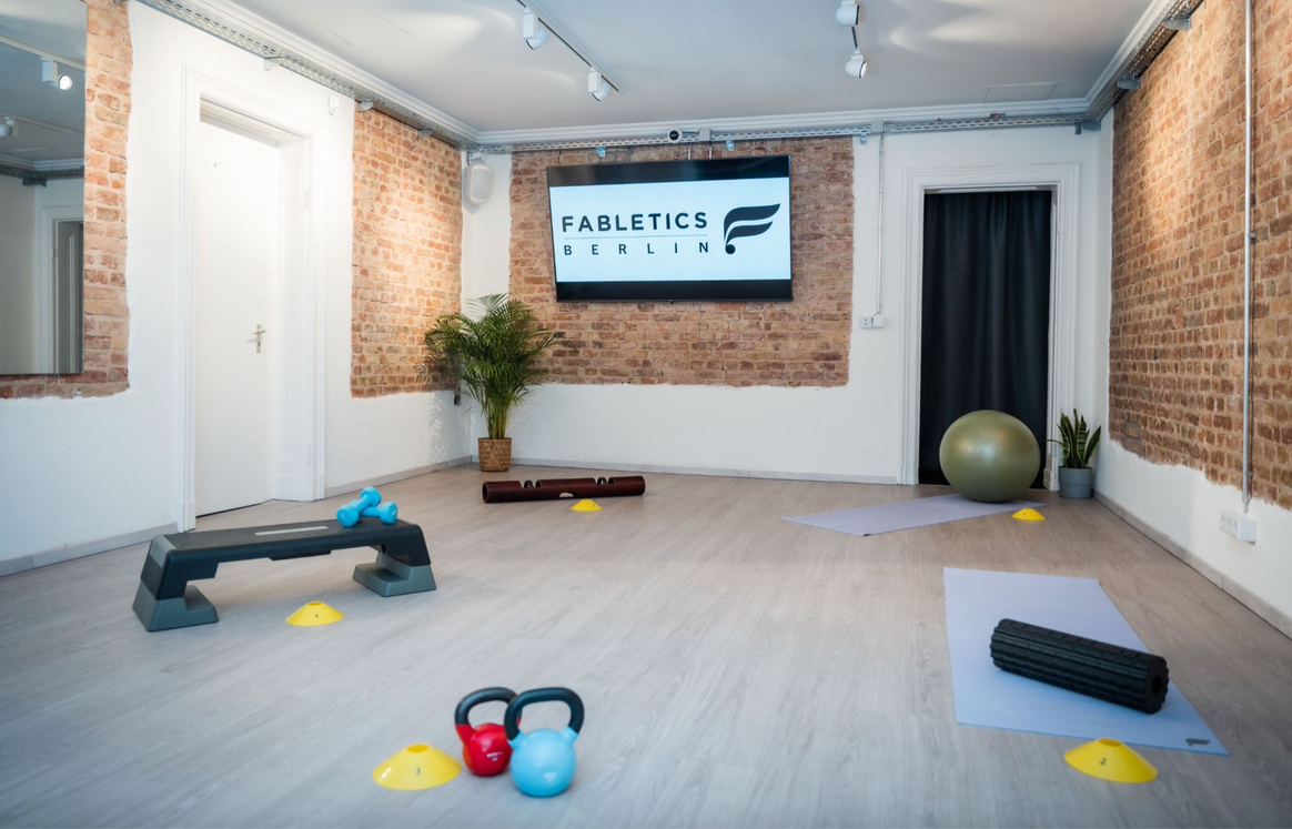 Das neue Fabletics Studio in Berlin. Bild: Fabletics