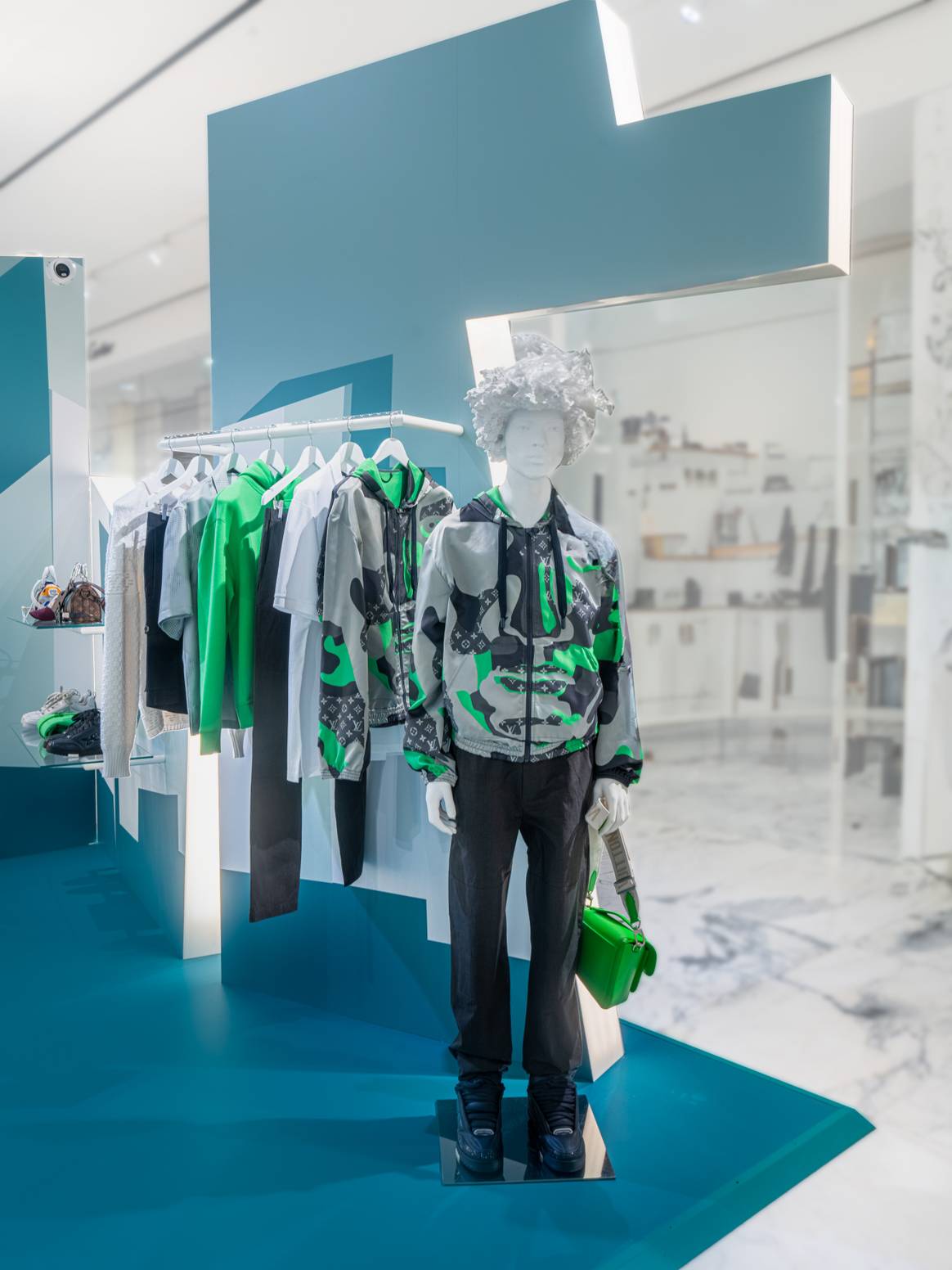 Pop-up store Louis Vuitton à Amsterdam.