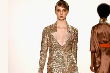 Marcel Ostertag keeps it 70s style for New York Fashion Week