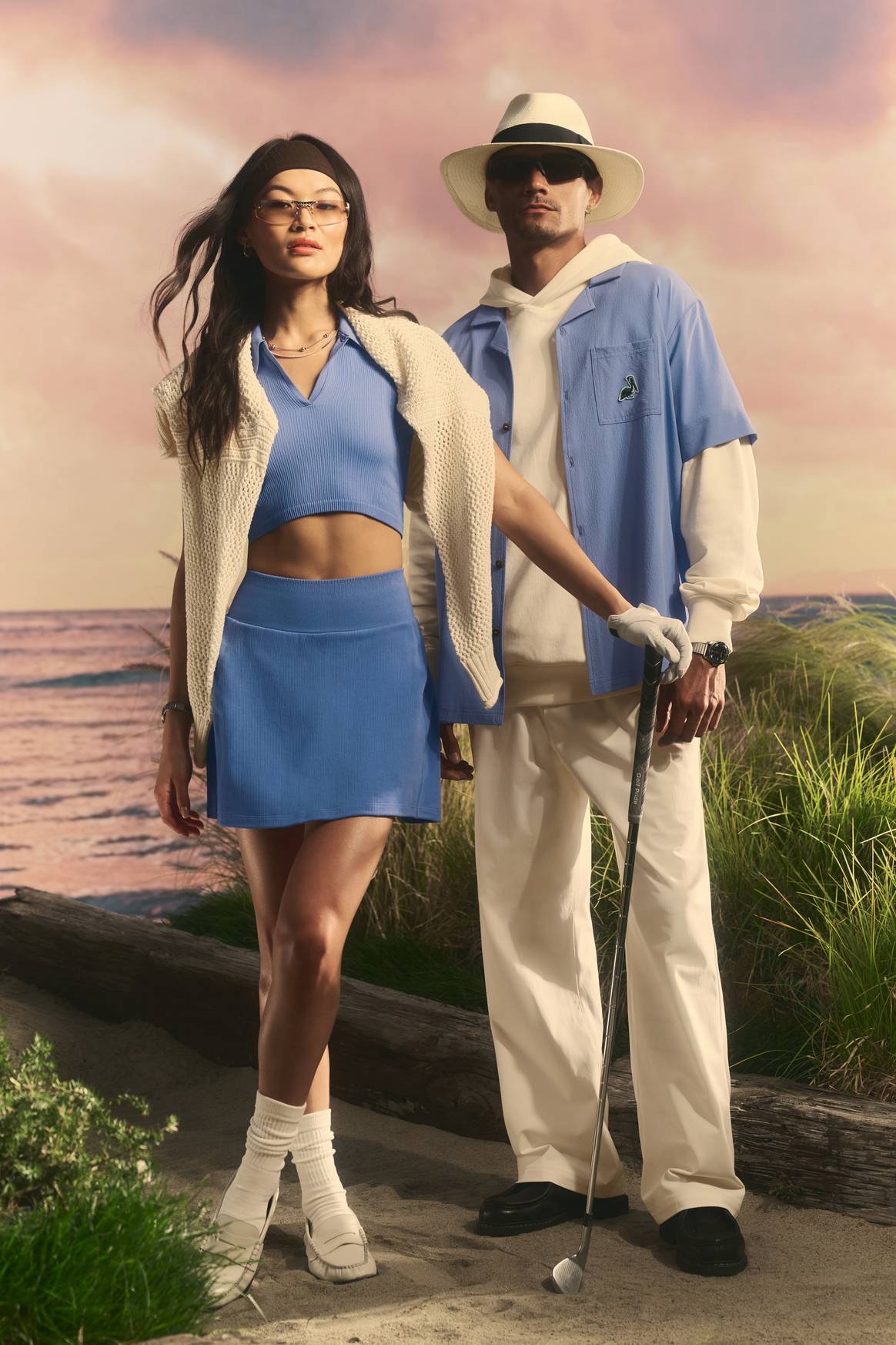 Stephen and Erica Malbon for Fabletics collection campaign