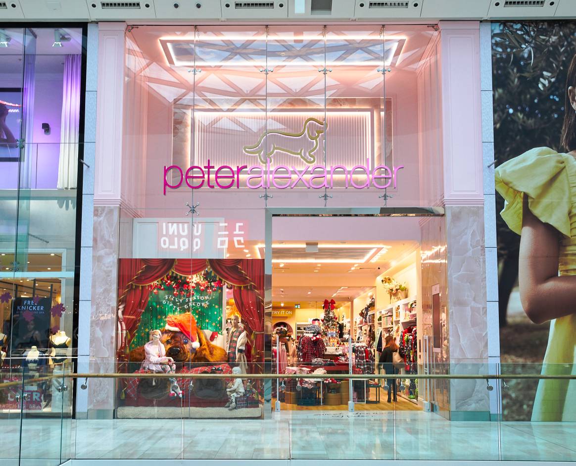 Peter Alexander retail store