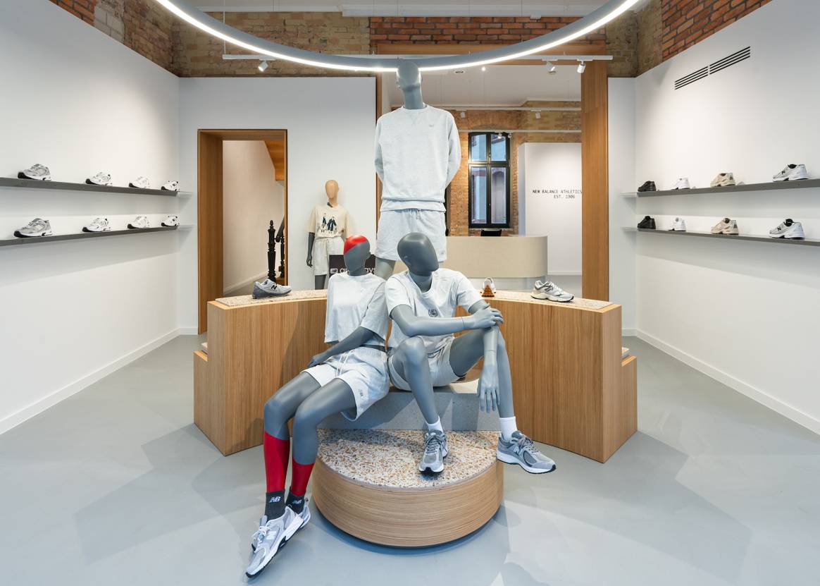 New Balance mit neuem Store-Konzept in Berlin