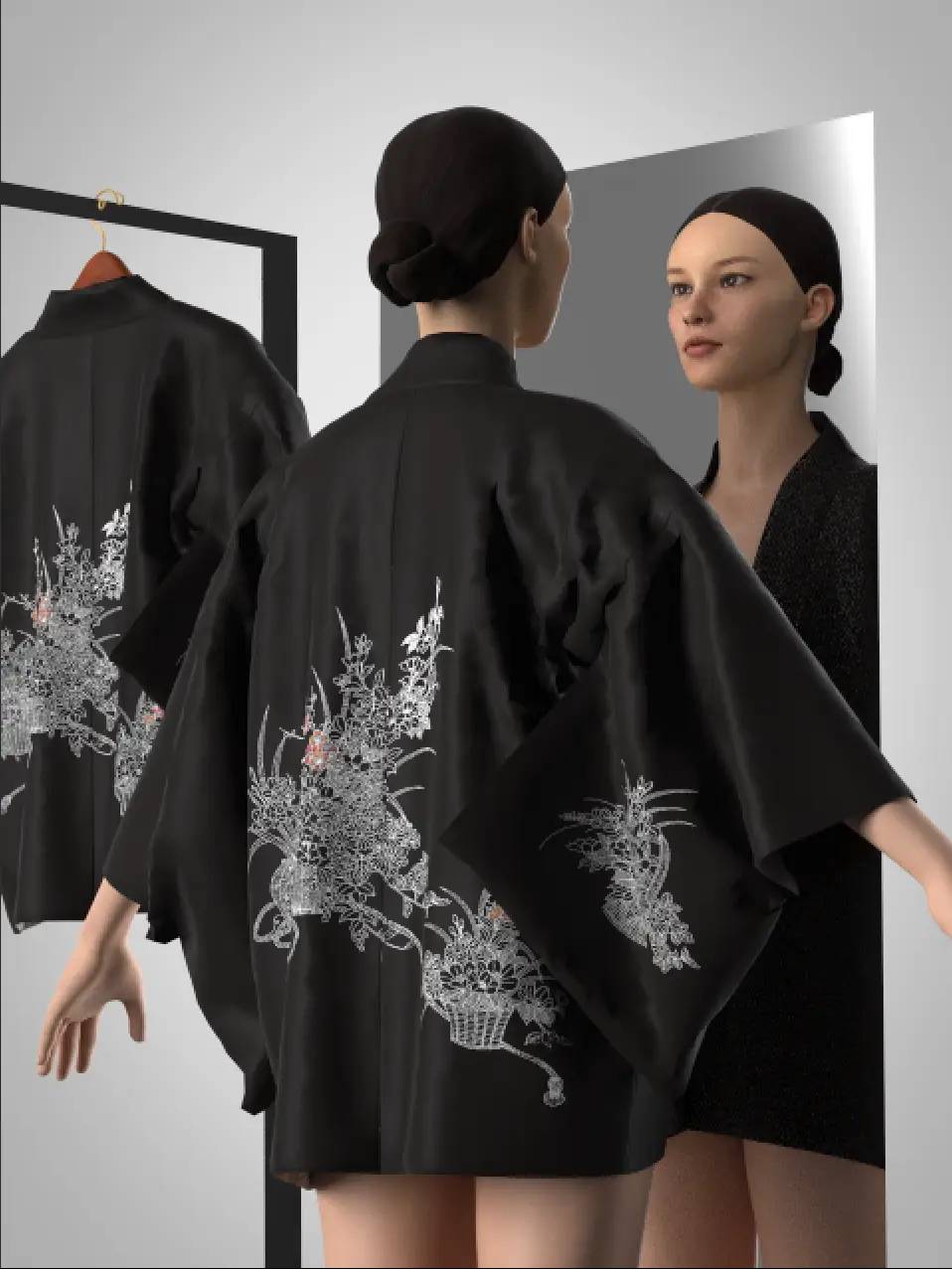 Beeld: Irene Merten - AMFI Digital Fashion Summer Course 2022