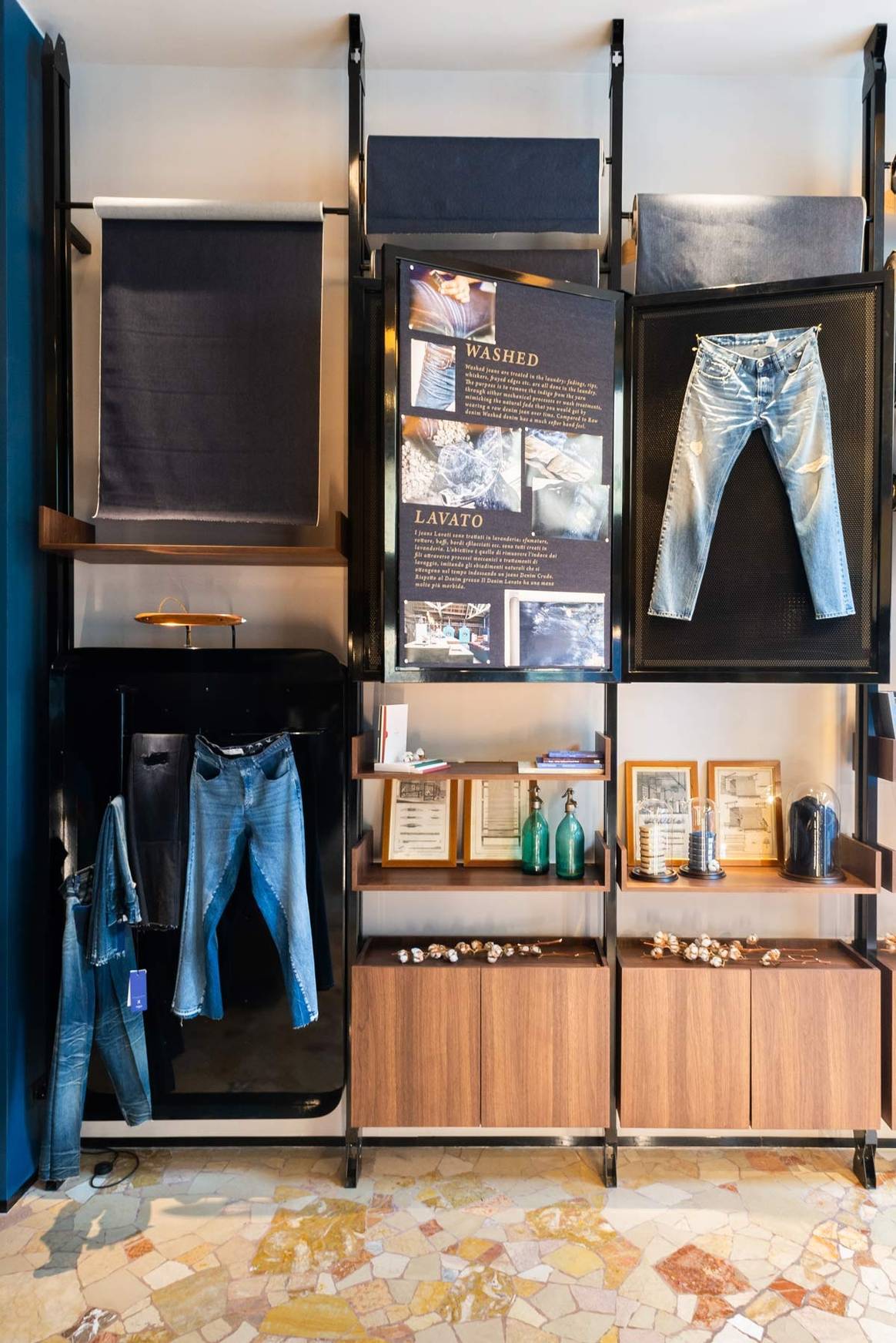 In Bildern: Denimhersteller Candiani eröffnet ersten eigenen Store