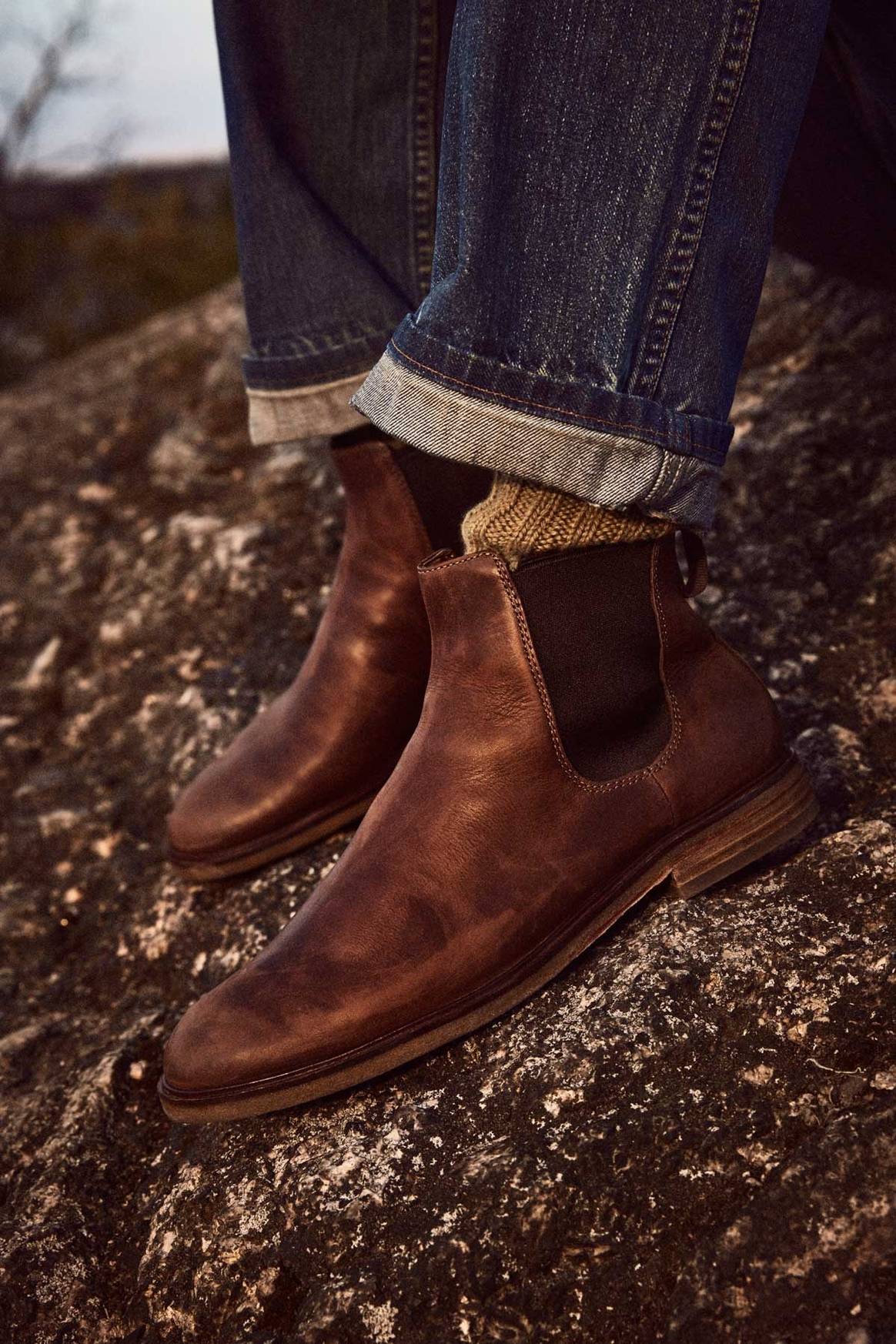 Clarks enlists Alexander Skarsgård and Freida Pinto as new faces