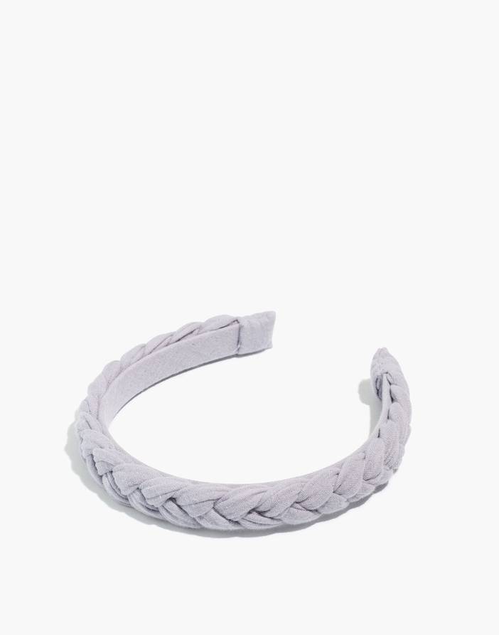 Skinny Puffy Braided Headband | Madewell
