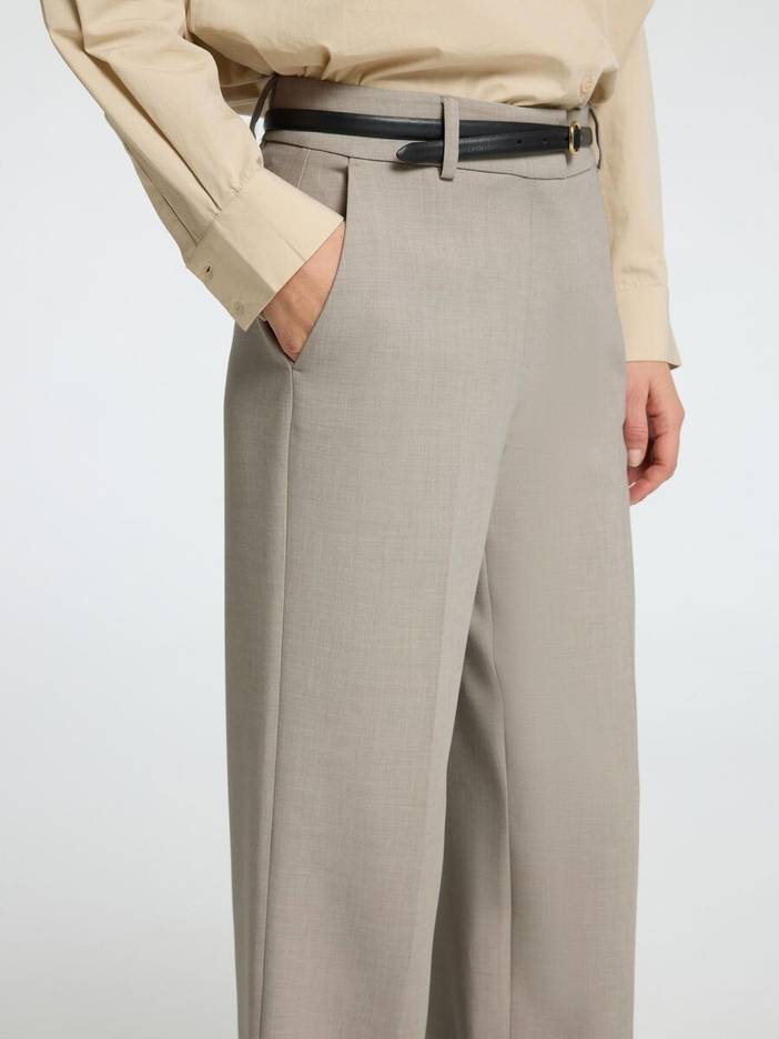 Tailored Wide Leg Broek | Selected-Femme